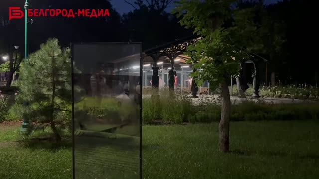 Новая шахматная беседка в парке им. Ленина продолжает притягивать жителей