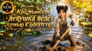 Крестьянская девушка ведёт семью к богатству Душа директора изменила судьбу Китайская дорама Аниме