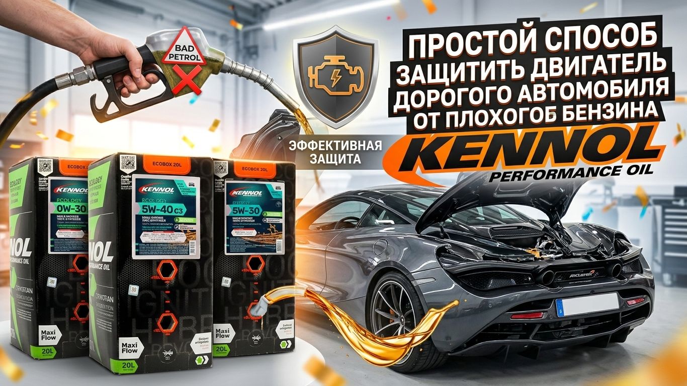 ПРОСТОЙ СПОСОБ ЗАЩИТИТЬ ДВИГАТЕЛЬ СОВРЕМЕННОГО АВТОМОБИЛЯ ОТ ПЛОХОГО БЕНЗИНА   #kennol #anton_mygt