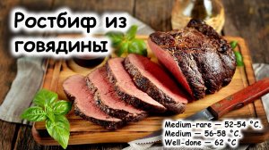 Рецепт сочного ростбифа