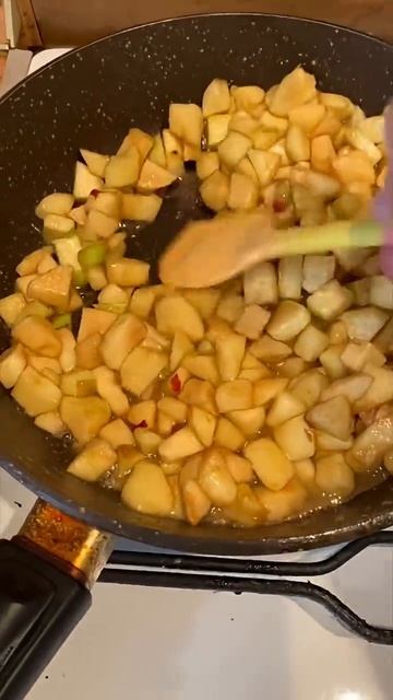 Карамельно-яблочная начинка для выпечки#пироги