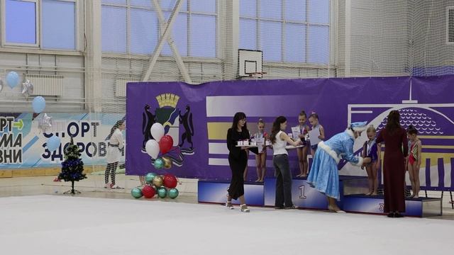 Соревнования по художественной гимнастике 28.12.2025 г.Новосибирск СК 