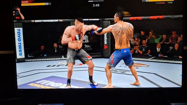 Юрий Бойко и Тни Фергюсон бой в UFC3