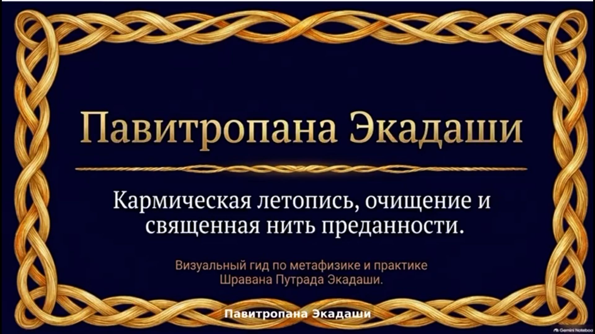 Павитропана Путрада Экадаши