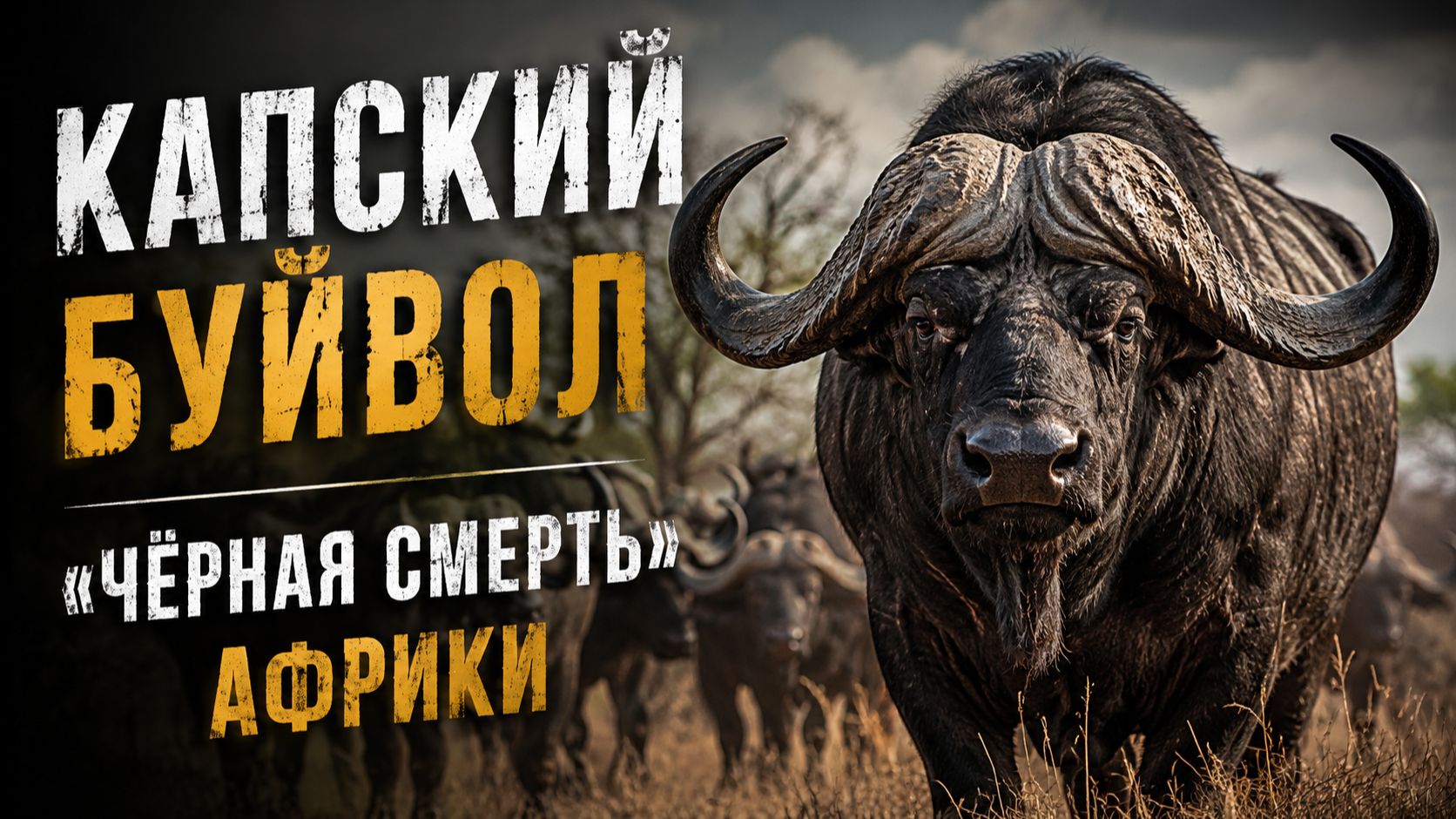 Капский буйвол: «Чёрная смерть» Африки