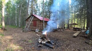 Тишина Западной Сибири. Рыбалка, охота и жизнь в лесной избушке.