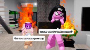 СТАЛА НЯНЕЙ КАПРИЗНОГО РЕБЕНКА в ROBLOX в брукхейвен