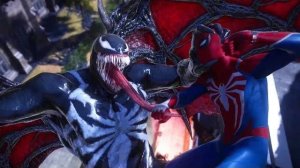 Advanced 2.0 and Upgraded Suits Vs Venom Boss Fight - Marvel's Spider-Man 2