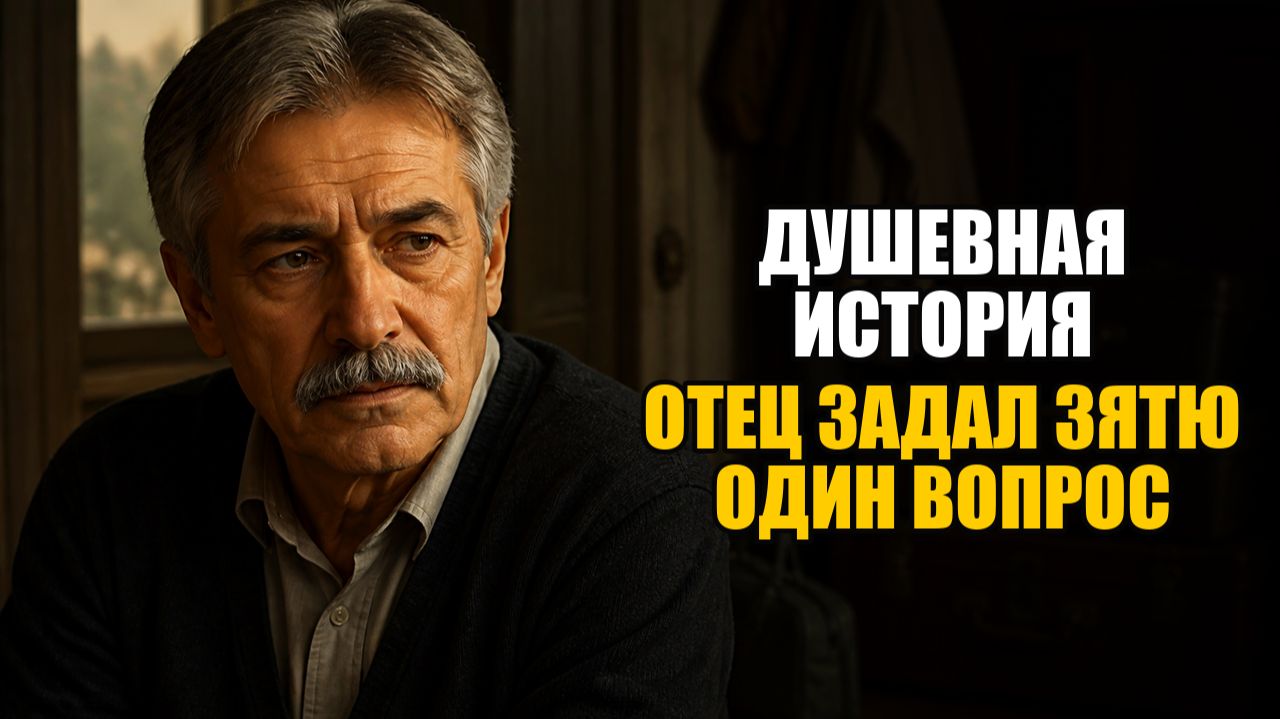 Я ПЛАКАЛА, КОГДА СЛУШАЛА ЭТОТ РАССКАЗ отец задал зятю один вопрос