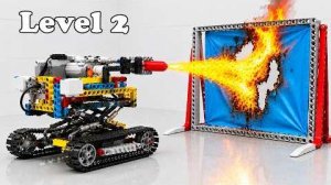 Сборка боевой машины LEGO. Преодоление 5 уровней барьера