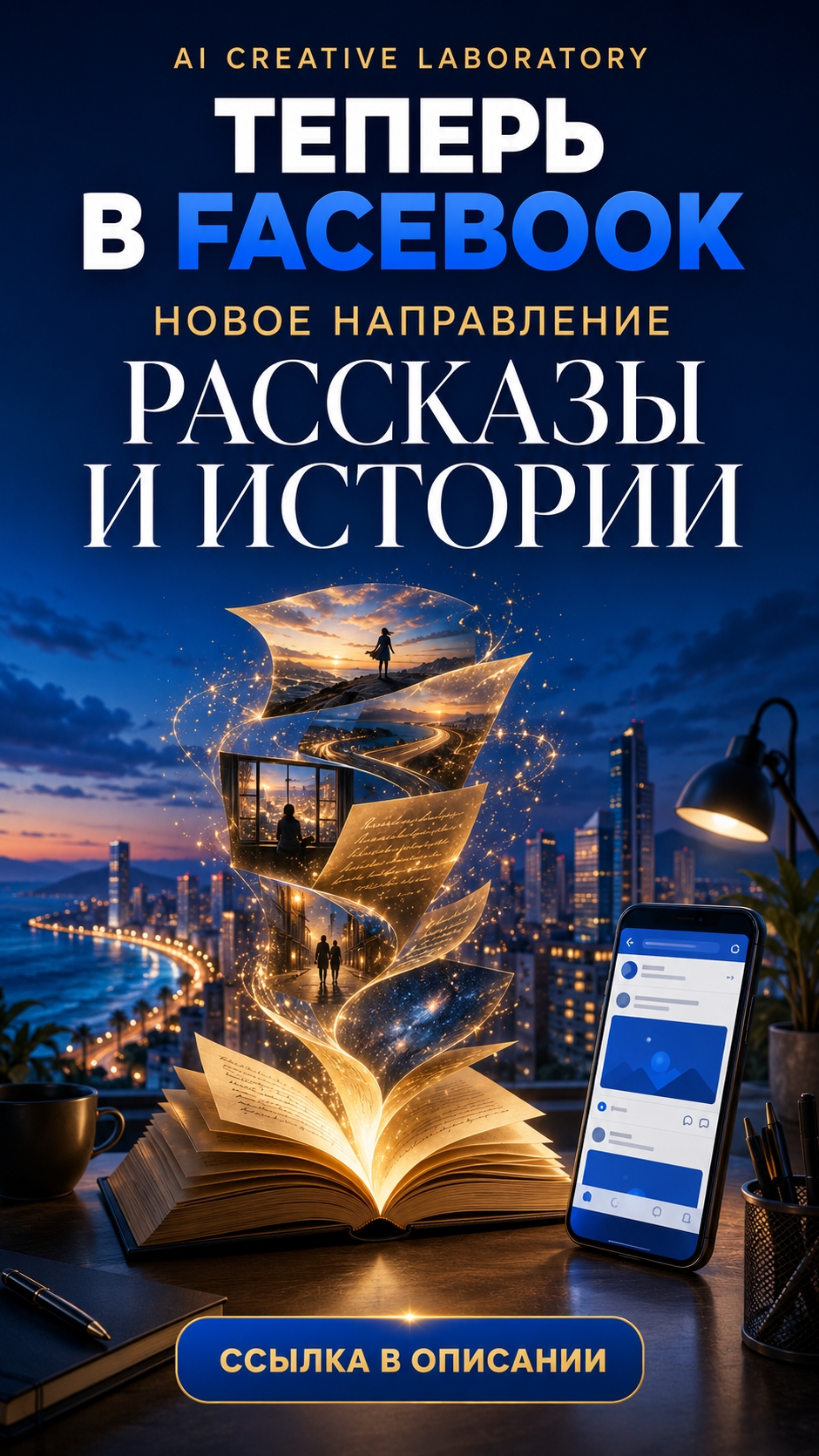Мы теперь в Facebook! 📖 Новое направление — «Рассказы и истории» #Shorts
