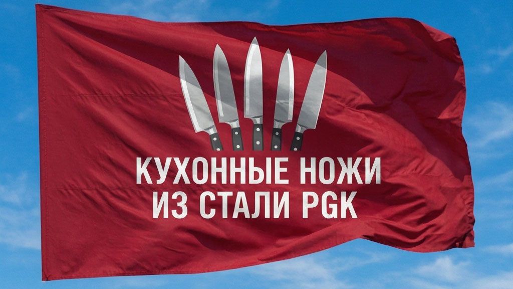 Недорогие кухонные ножи из стали PGK