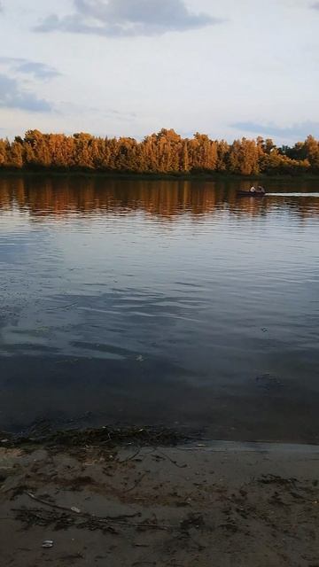 р Ока.⚓🚤 Веченняя пора!