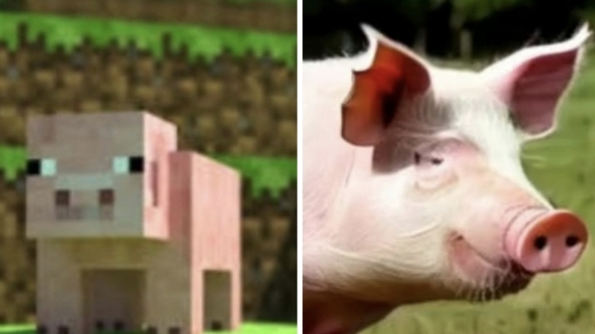 Как бы выглядели мобы из Minecraft в реальности?