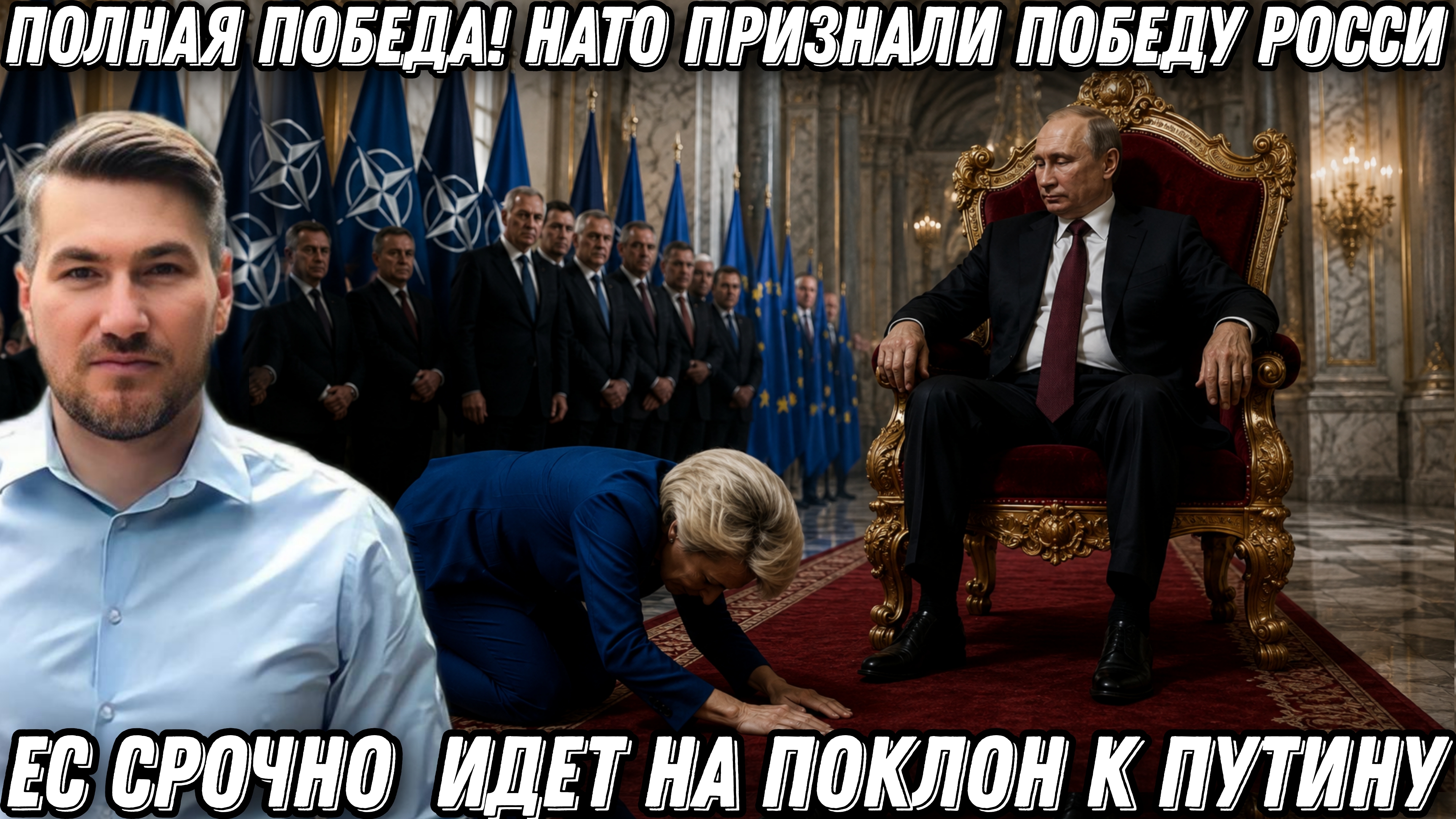 Полная победа! НАТО признали победу России. ЕС срочно запросила переговоры, и идет на поклон к Путин
