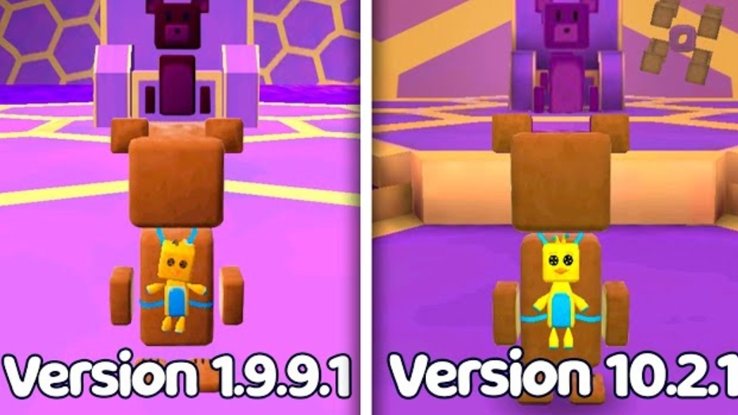 Бета-версия The Hive против новой версии — прохождение игры Super Bear Adventure