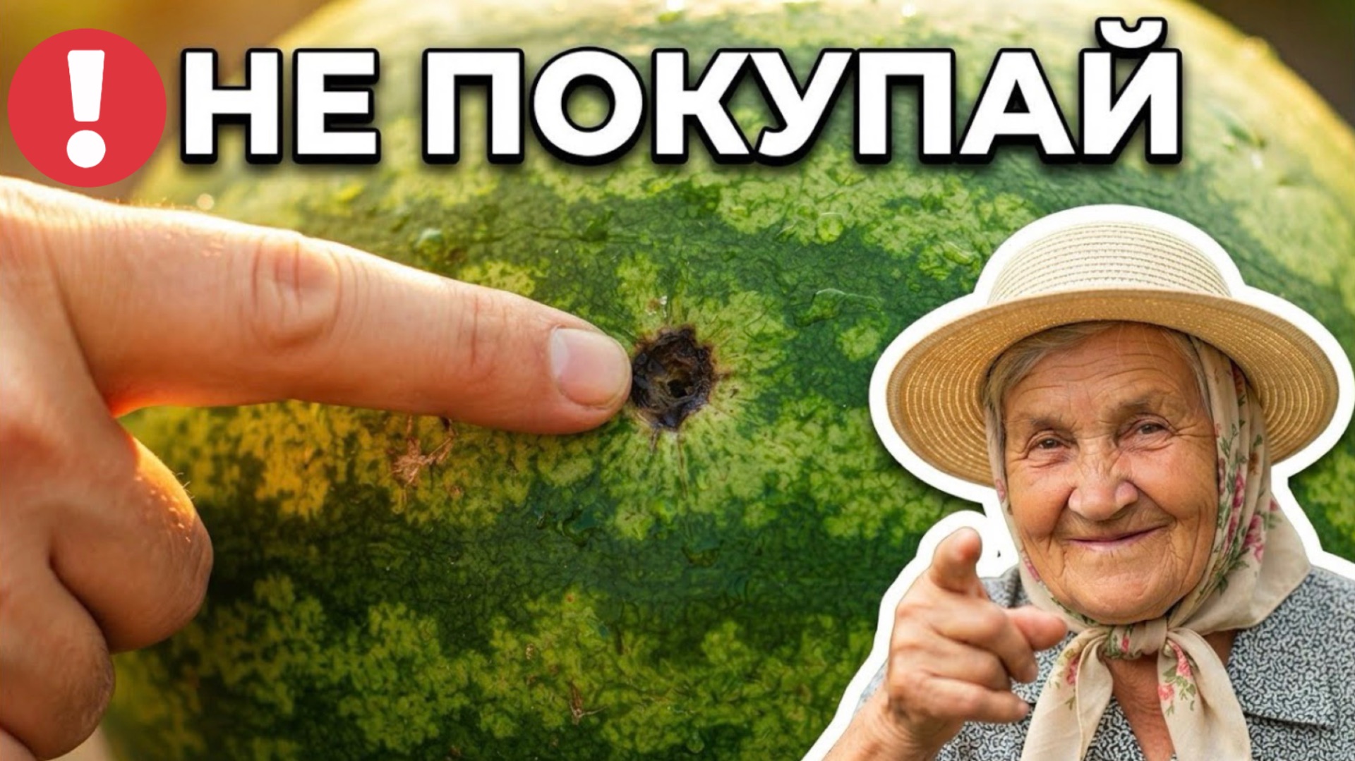 НЕ ПОКУПАЙТЕ арбуз, пока не проверите эти 7 признаков