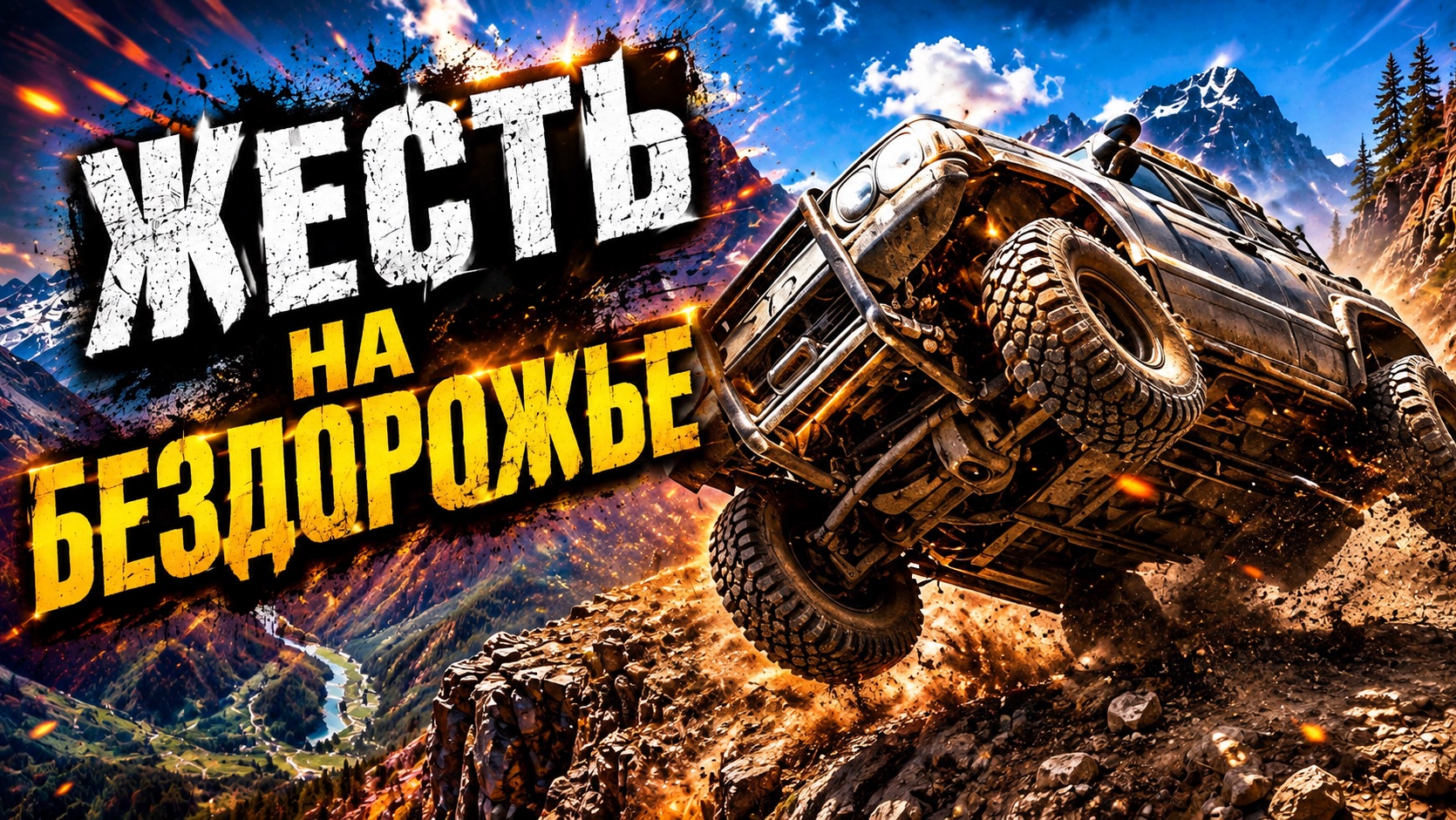 Аварии и крушения на бездорожье. Багги, квадры, джипы