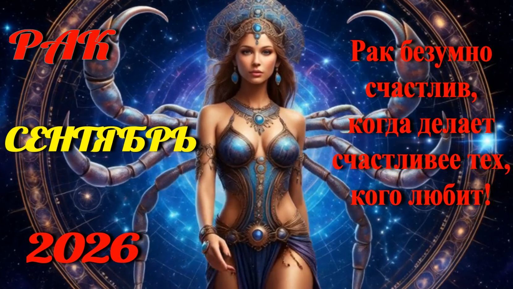 Рак. Гороскоп на сентябрь 2026.