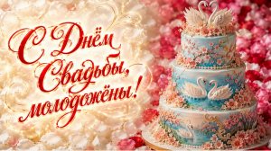 С Днём Свадьбы! ❤️ Красивая песня -поздравление молодожёнам на свадьбу