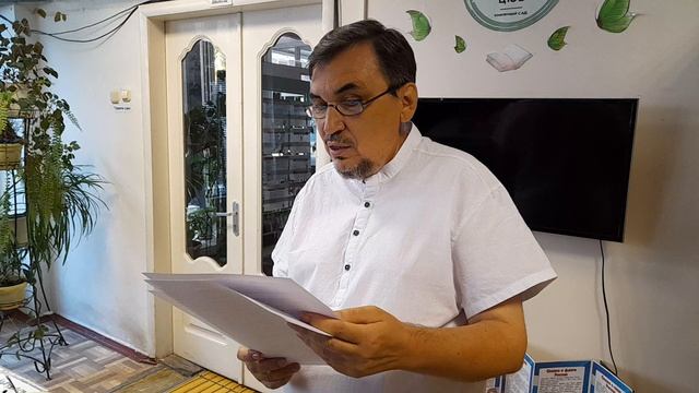 Читаю свой рассказ 23.08.2026