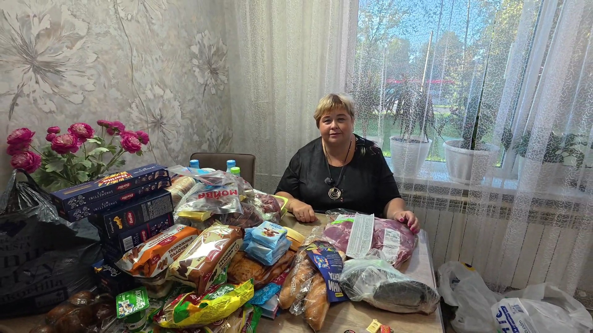 У нас сегодня большая закупка продуктов. Обзор покупок.