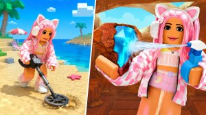 ИЩУ СОКРОВИЩА В РОБЛОКС И МОЮ ЕГО! ЧТО Я НАШЛА? ROBLOX