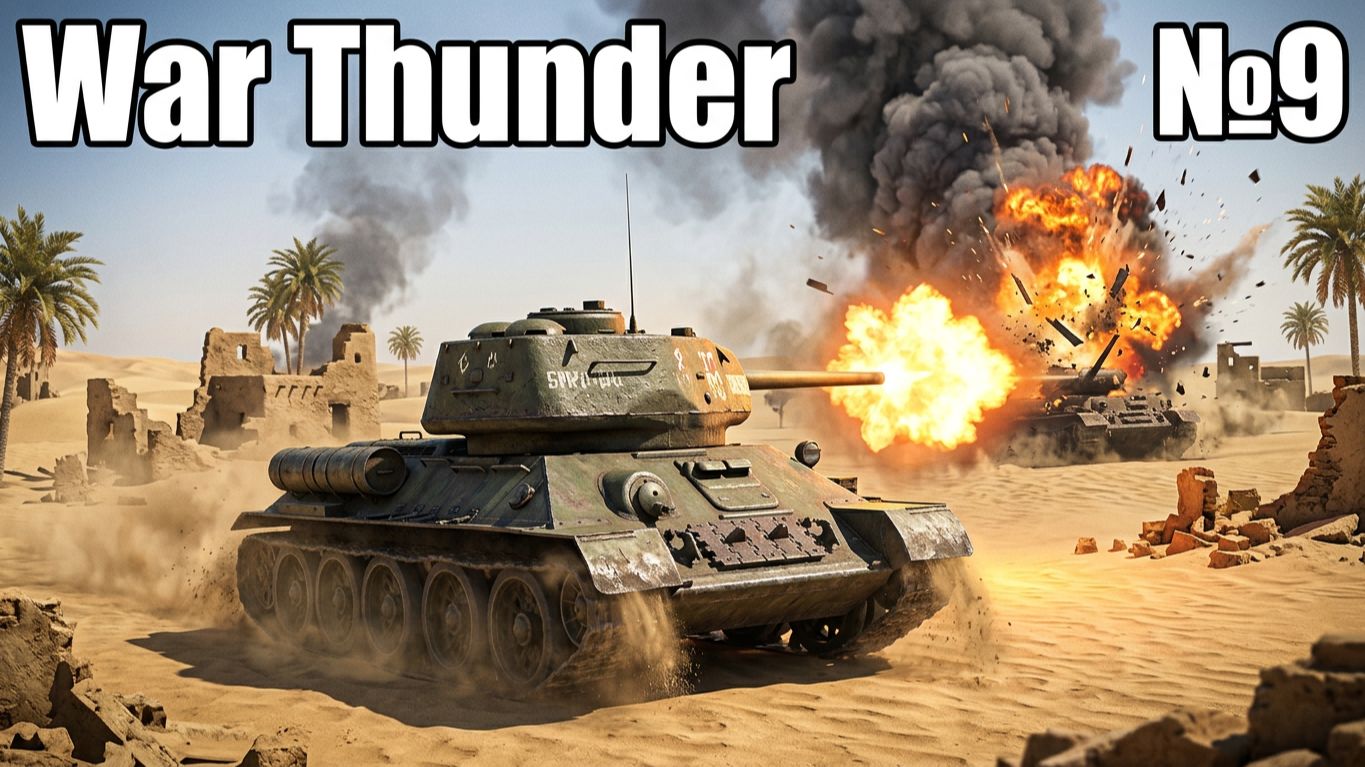 War Thunder | №9 | CEPuK | XAH 6ATOH | ХАН БАТОН | #ХАНБАТОН #XAH6ATOH #WarThunder