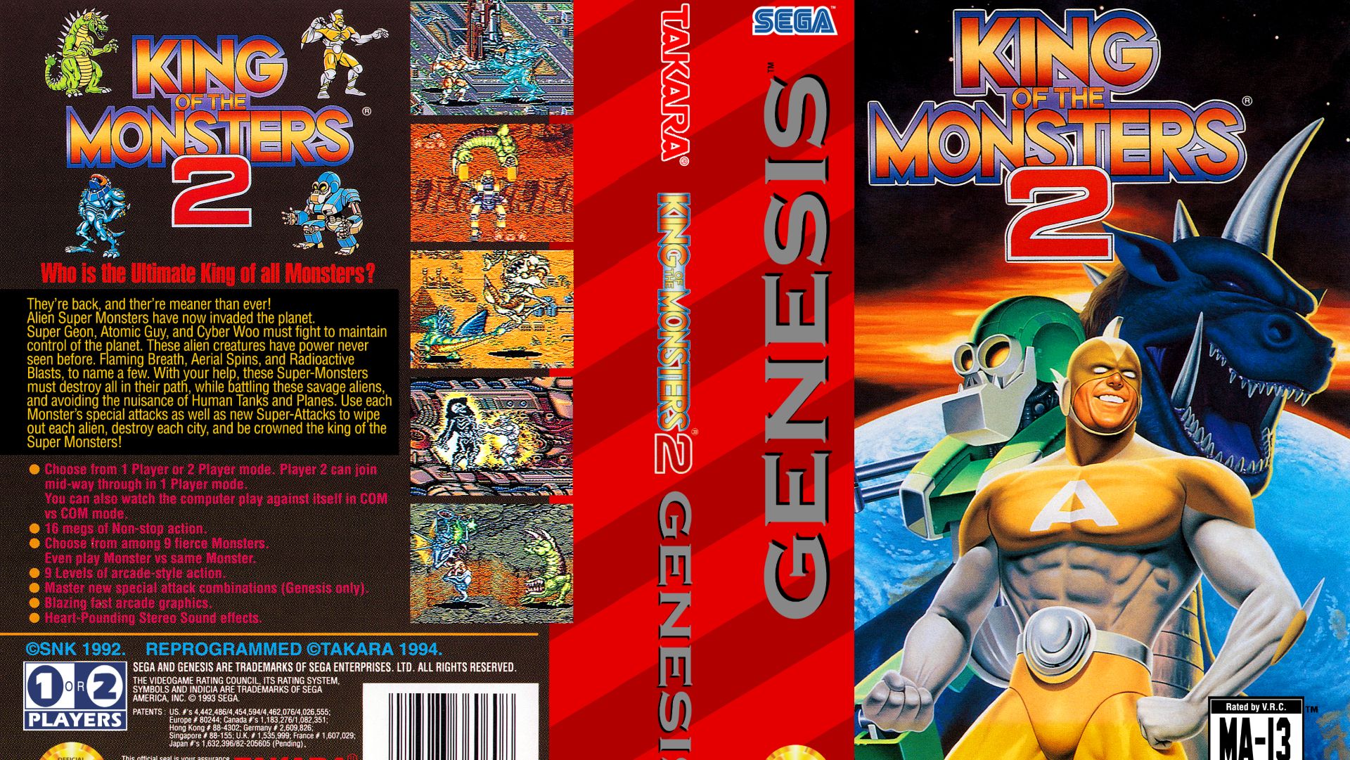 King of the Monsters 2 Genesis