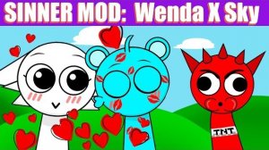 Incredibox Sprunki: Sinner WENDA × SKY — новый режим ПОЦЕЛУЕВ 💋