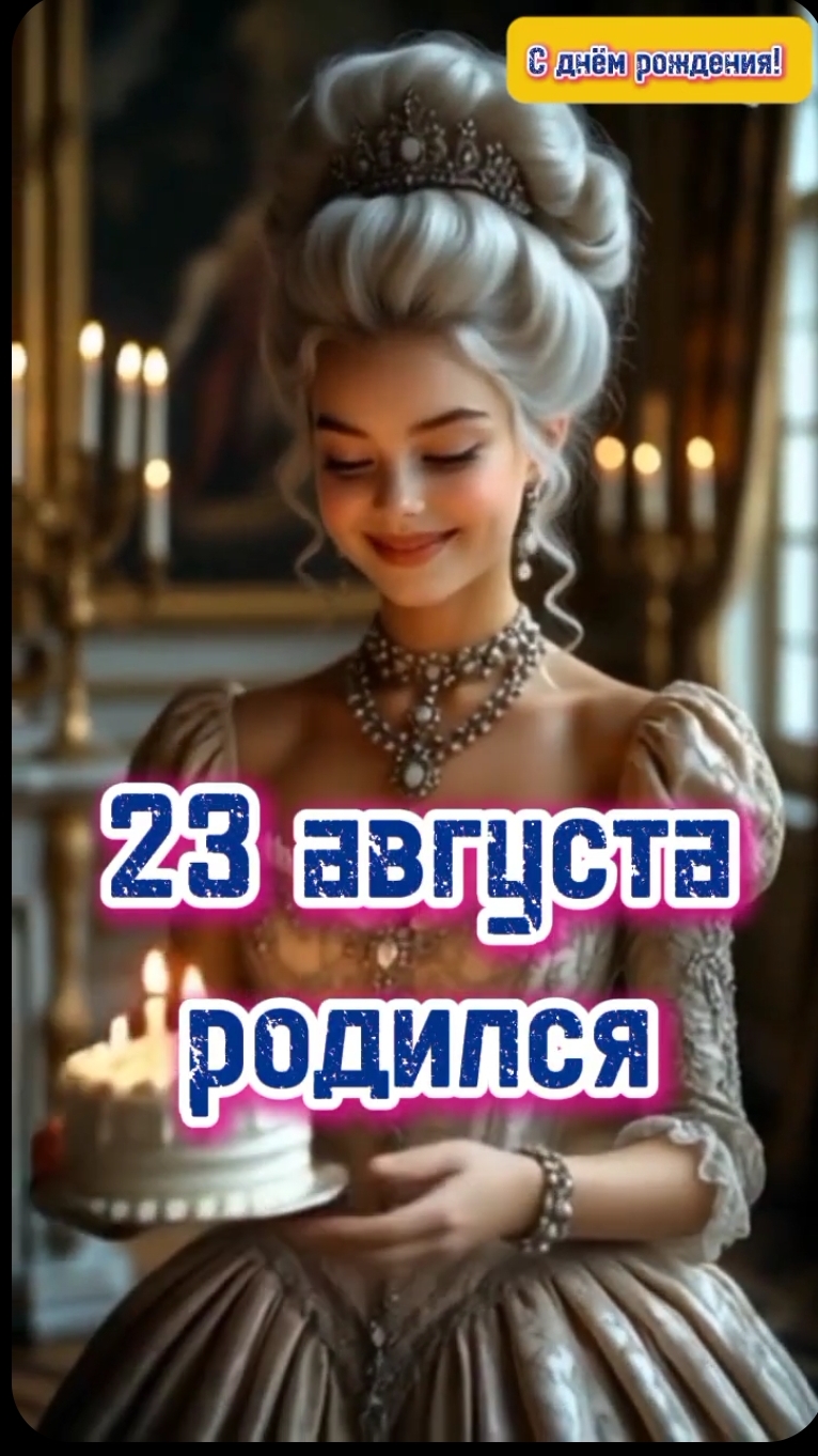 В этот день родился.23 августа