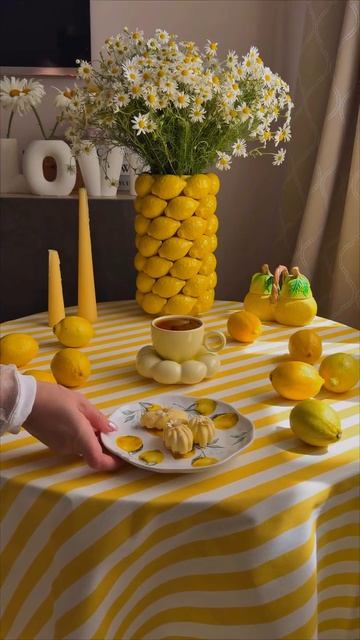 Тaарелки 20см Лимоны #882592864 #посудаpinterest#посудадлядома#моинаходки#сервировкастола