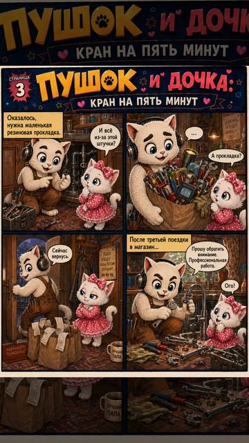 Комикс тут работы на 5 минут