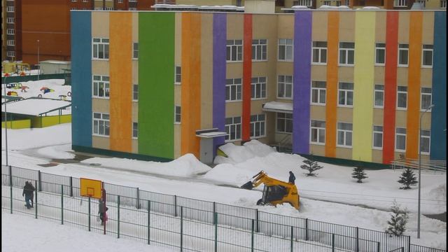 Городская жизнь двора.Рязанская область.07.03.2026.