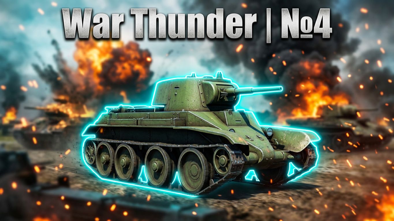 War Thunder | №4 | CEPuK | XAH 6ATOH | ХАН БАТОН | #ХАНБАТОН #XAH6ATOH #WarThunder