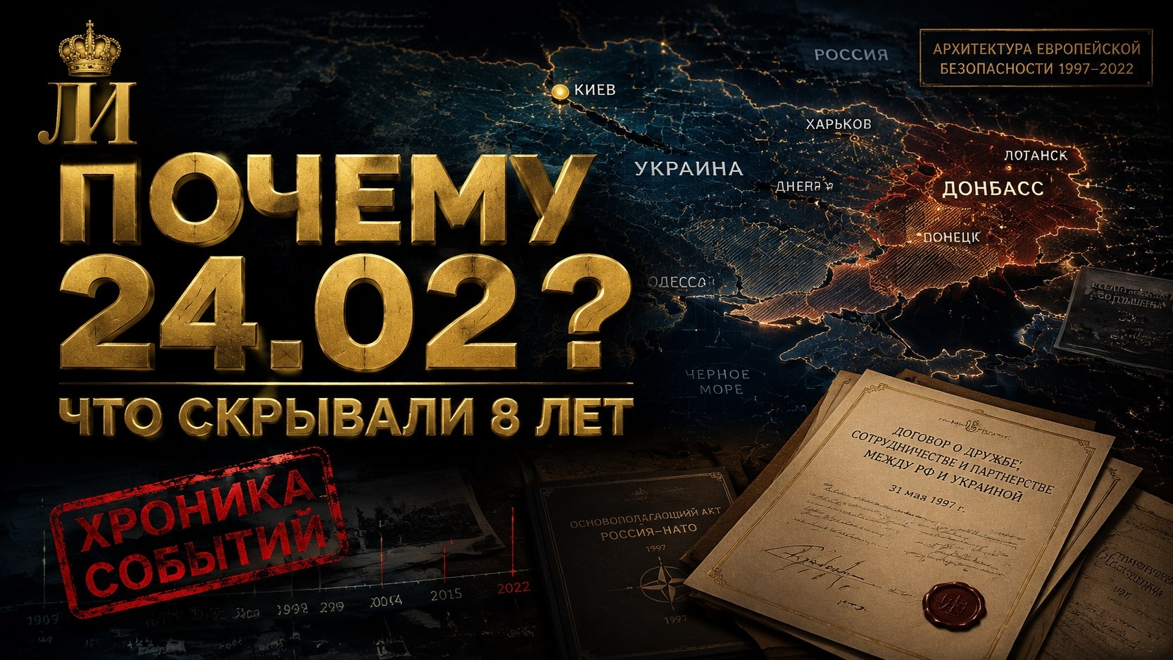 ПОЧЕМУ 24.02? Что скрывали 8 лет: Рассекреченная хроника событий