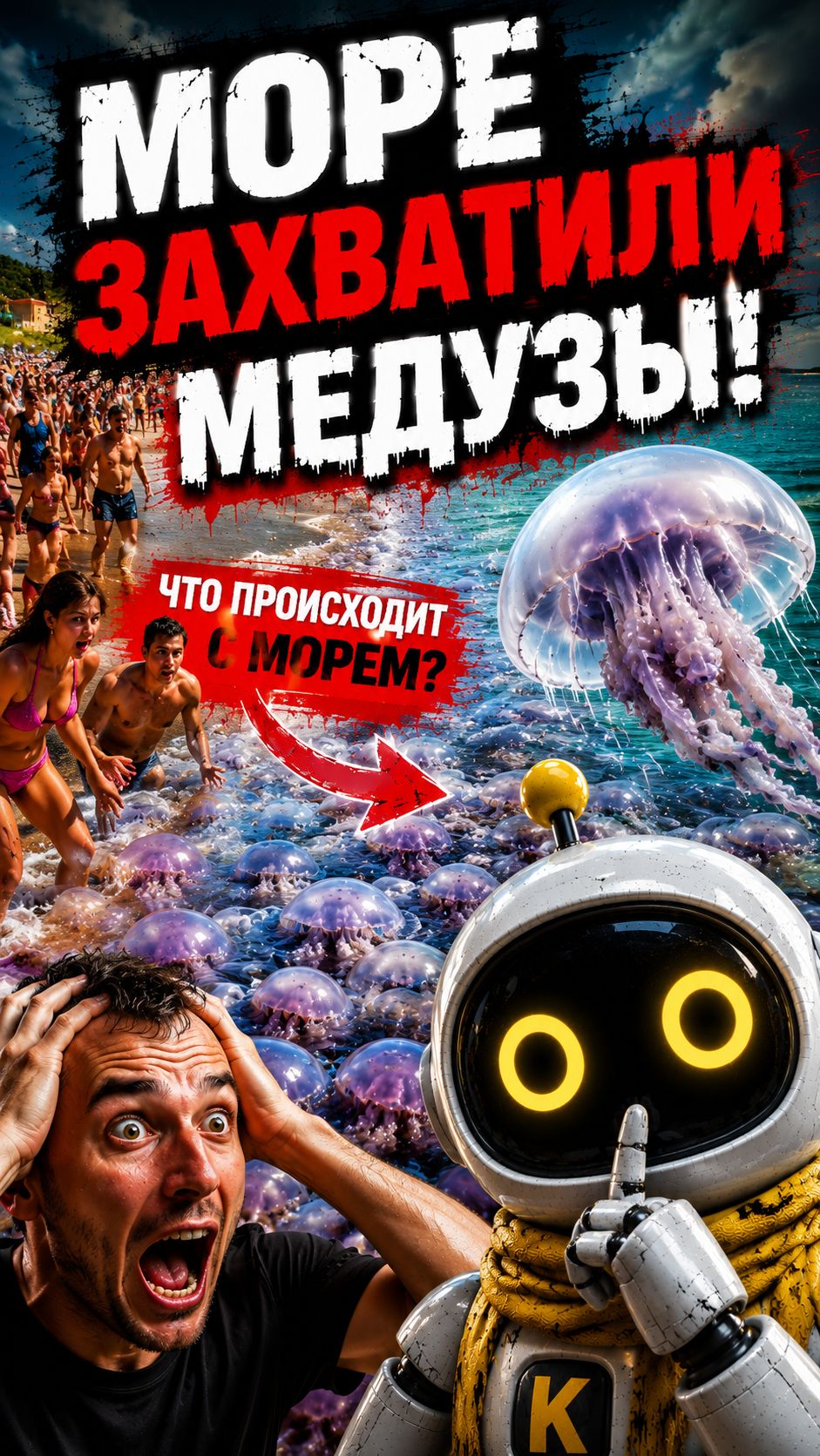 МЕДУЗЫ ЗАХВАТЫВАЮТ МОРЕ #4