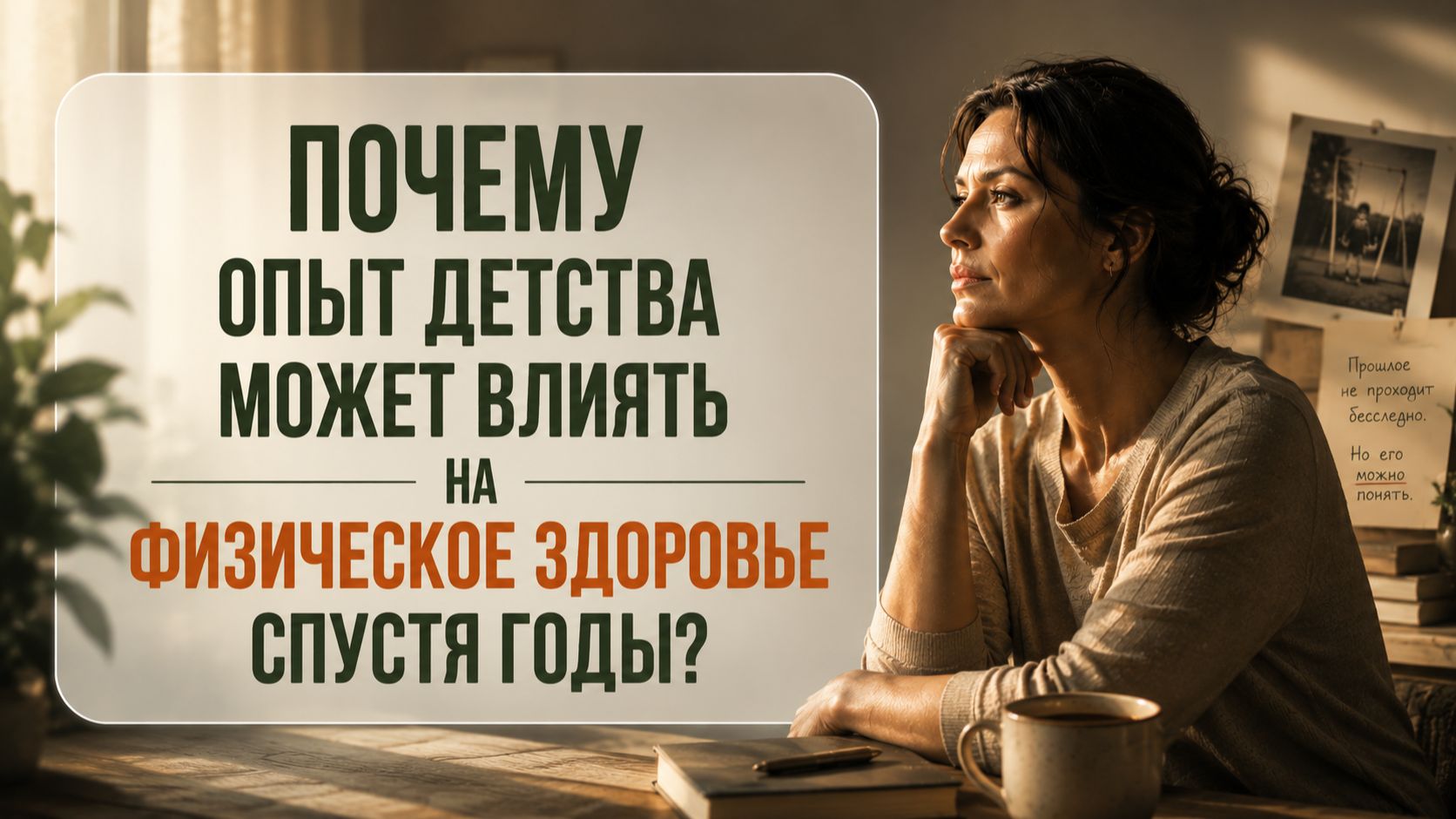 Как детские психологические травмы влияют на физическое здоровье взрослых?