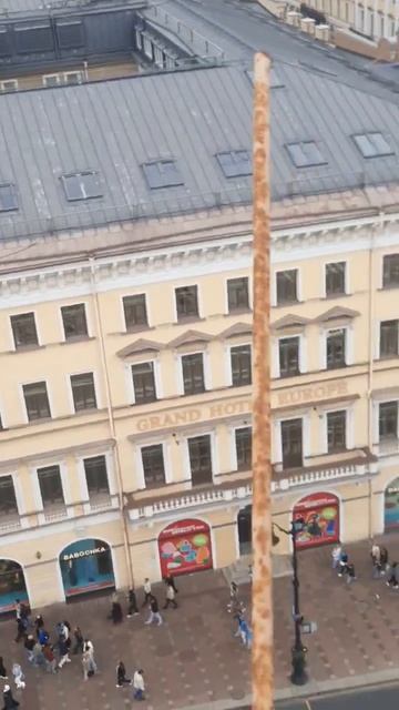 Живое видео. Рыжая Башня на Думской, вид на город.