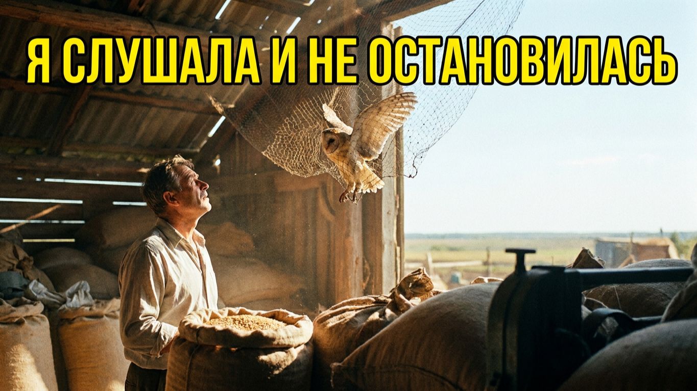 Я СЛУШАЛА И НЕ МОГЛА ОСТАНОВИТЬСЯ птицу в селе считали к беде, и только один человек