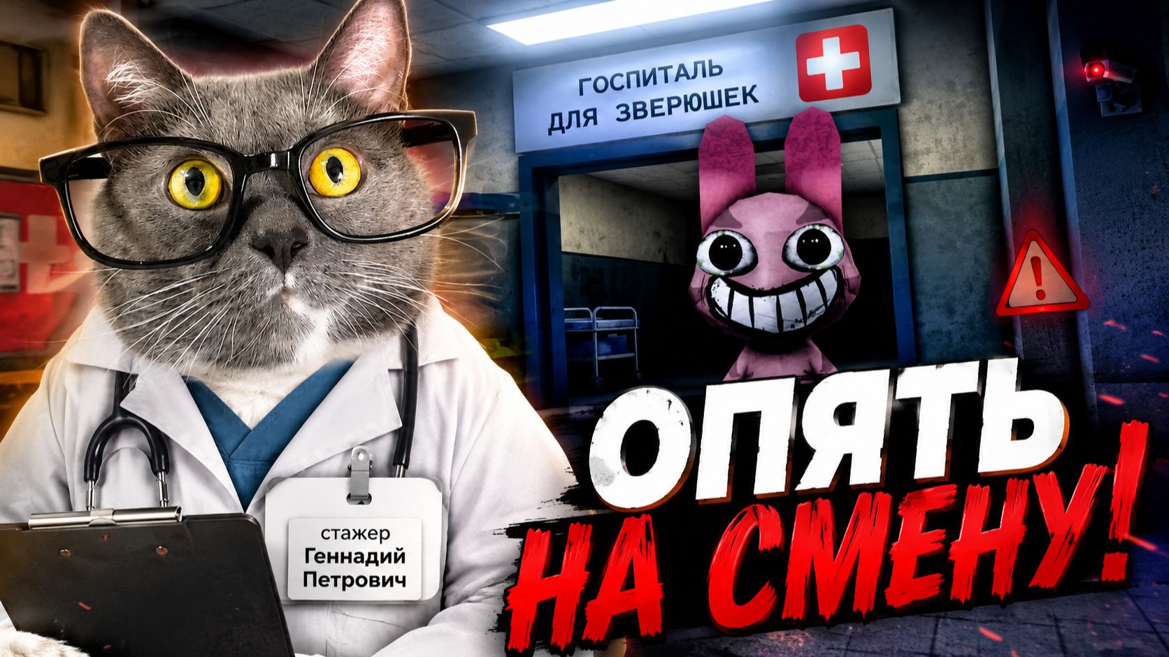 ЭХ! НОВАЯ СМЕНА В ГОСПИТАЛЕ ДЛЯ ЗВЕРЯТ