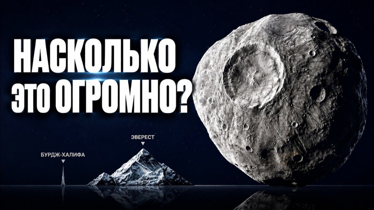 От человека до края Вселенной 55 объектов в одном масштабе