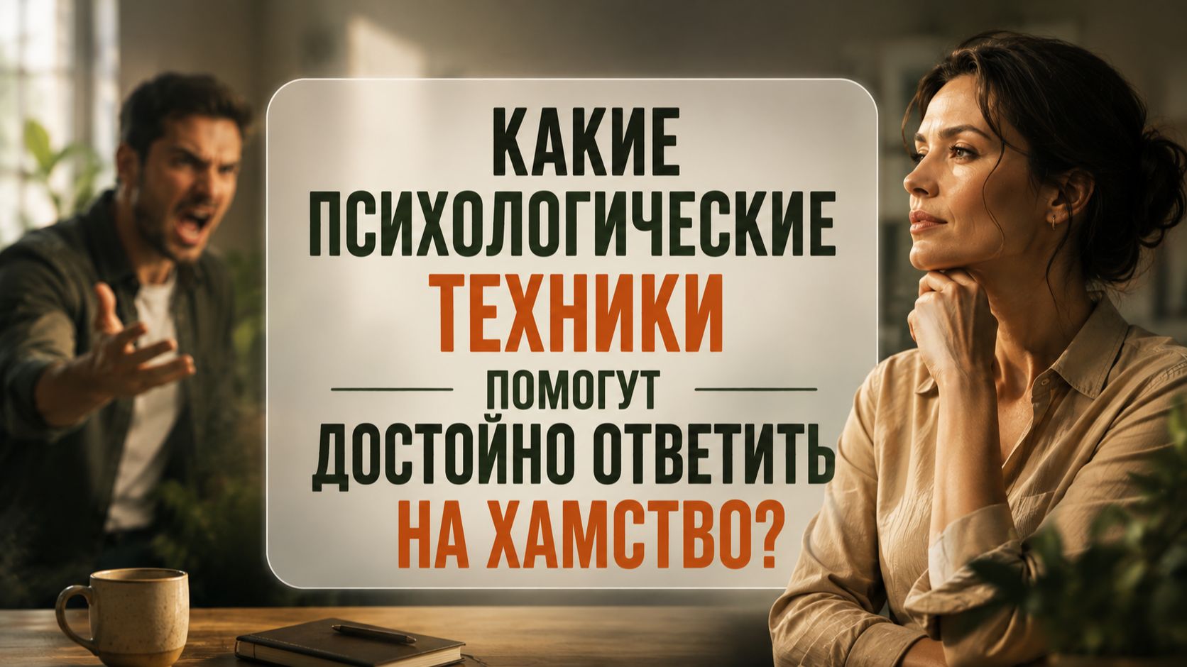Какие психологические техники помогут достойно ответить на хамство?