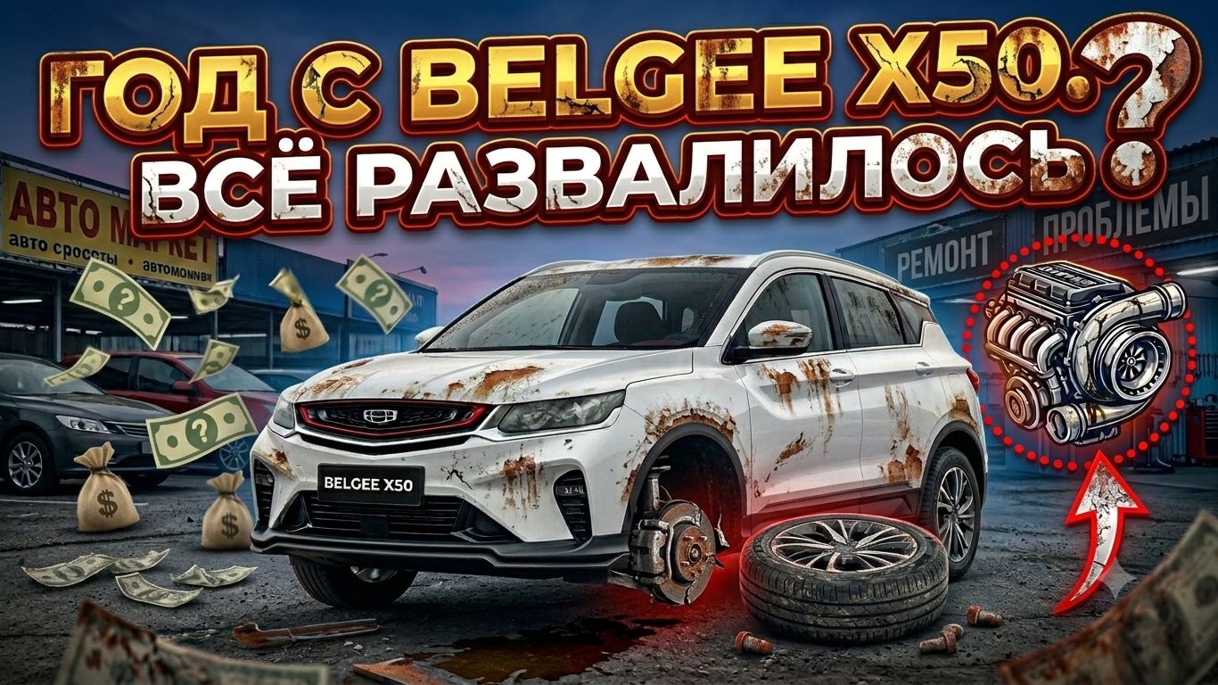 ГОД С BELGEE X50. ВСЁ РАЗВАЛИЛОСЬ?! Отзыв владельца через год 2026