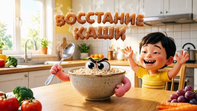 Восстания каши. Детская песня. Поц и танцуй с нами