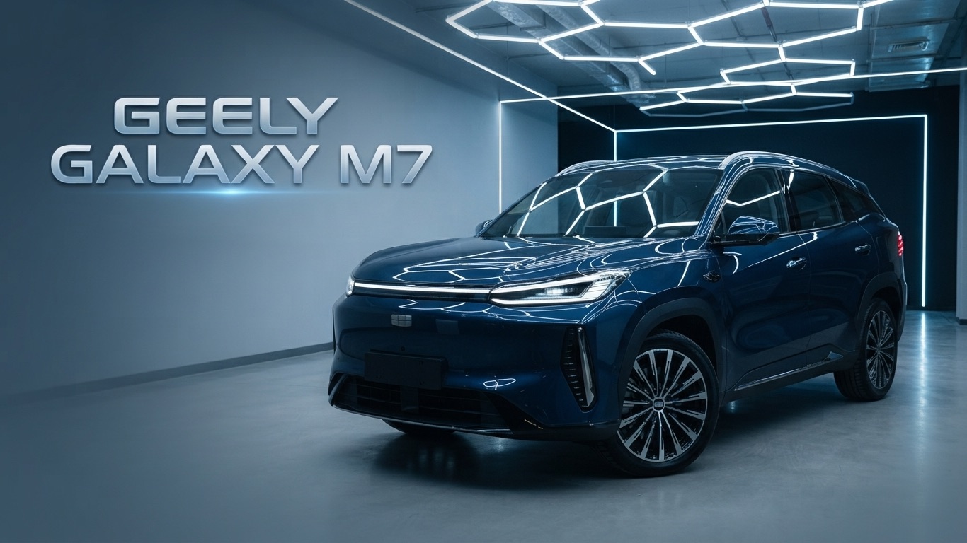 Geely Galaxy M7: первый взгляд на стильный SUV
