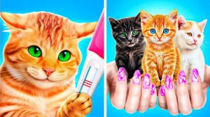 Строим крошечный домик для кошки! Как ухаживать за котятами