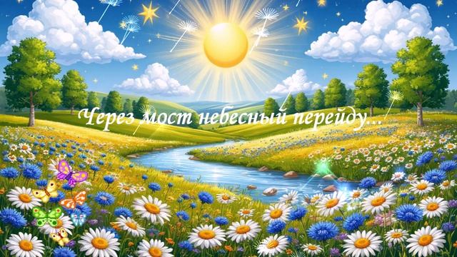 Через мост небесный перейду... ВИДЕО ПЕСНЯ В ДУШУ