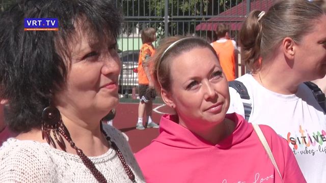 Открытие многофункциональной спортивной площадки на улице Мира, д. 22А