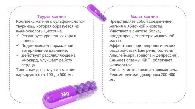 Какую форму магния выбрать